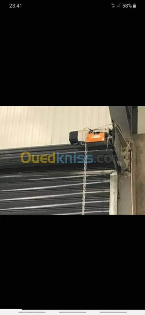 Installation rideaux électrique 