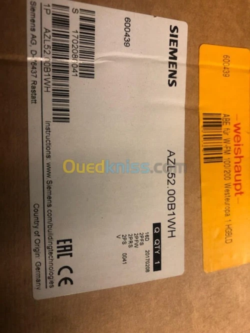 pièces bruleur siemens