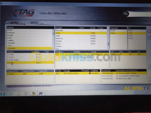 Reprogrammation calculateur automobile