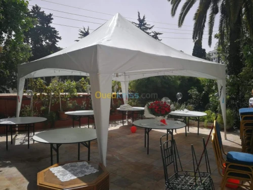 Location matérielle de fête.