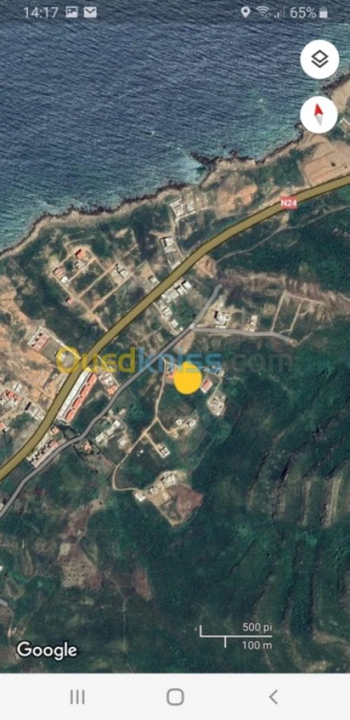 Vente Terrain Bejaia Beni ksila