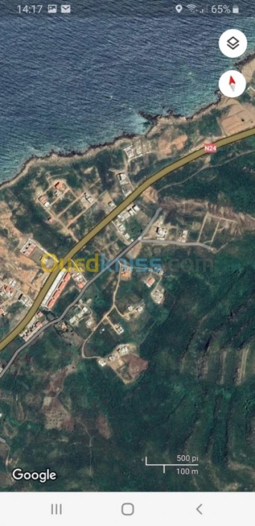 Vente Terrain Bejaia Beni ksila