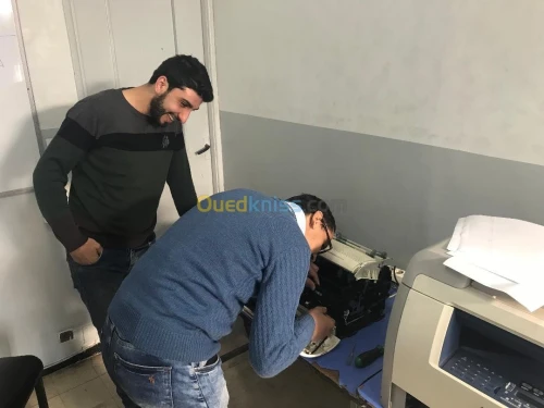 تكوين في صيانة الات النسخ والطباعة