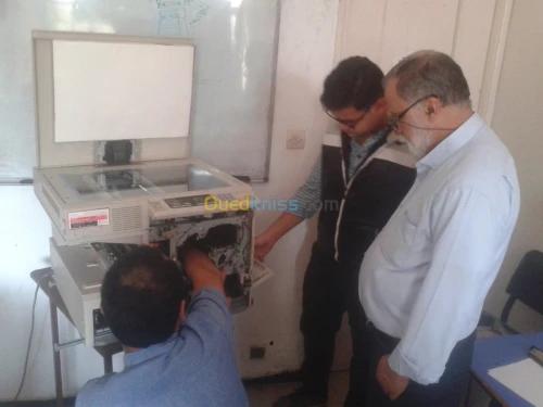 تكوين في صيانة الات النسخ والطباعة