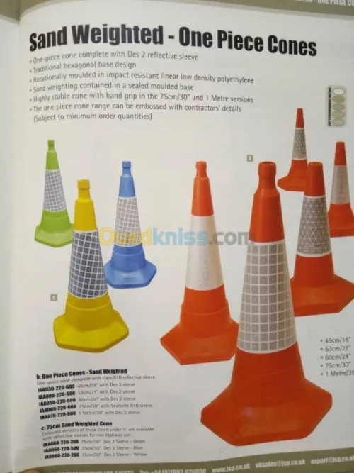 CONES  DE CHANTIER         
