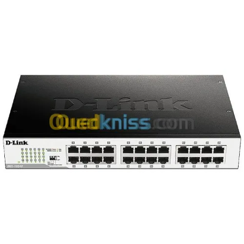 D-LINK DGS-1024D SWITCH 24 PORTS GIGABIT - BOÎTIER MÉTAL - PLUG AND PLAY - HAUTE PERFORMANCE RÉSEAU