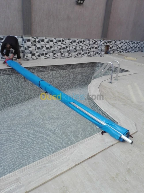 couvercle bachea barres  piscine  