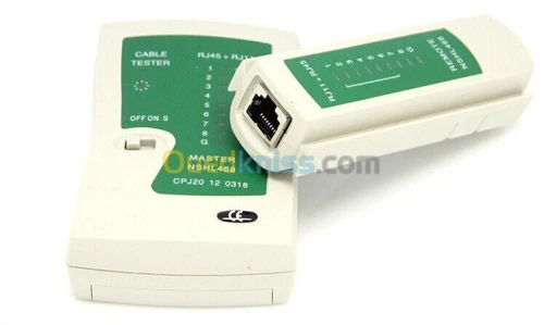 Testeur de Câble Réseaux RJ45 & RJ11