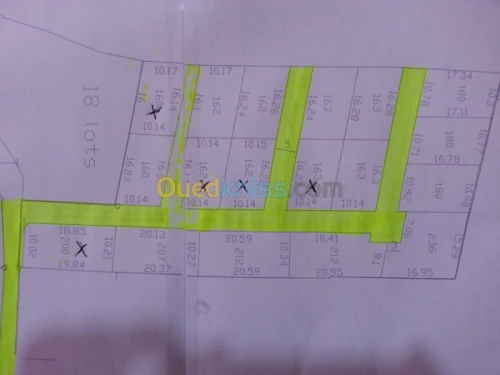 Vente Terrain Alger Ouled chebel