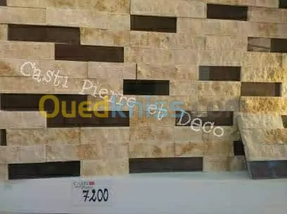 Fabrication et vente de la fausse pier