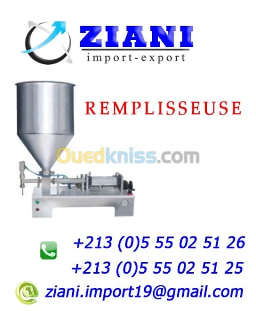 remplisseuse semi-automatique