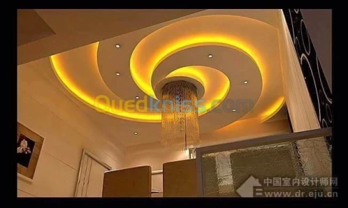 Platre simple demi decor decor