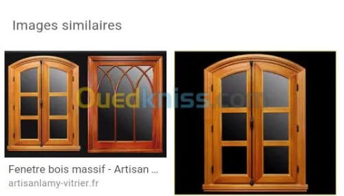 Meubles et menuiserie en bois