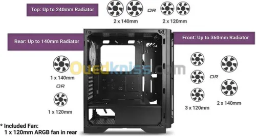 BOITIER GAMER- BOITIER ANTEC- ADVANCE