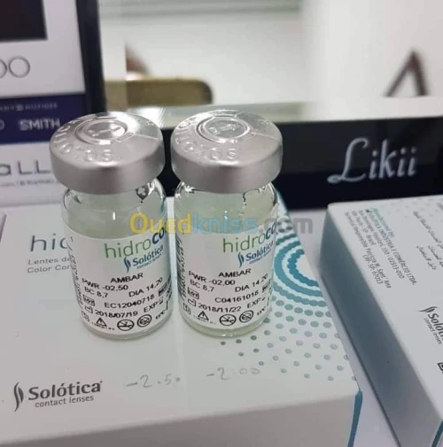 lentilles de contact العدسات الطبية