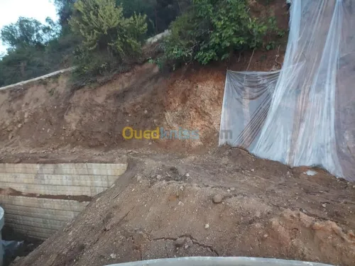 projection de béton