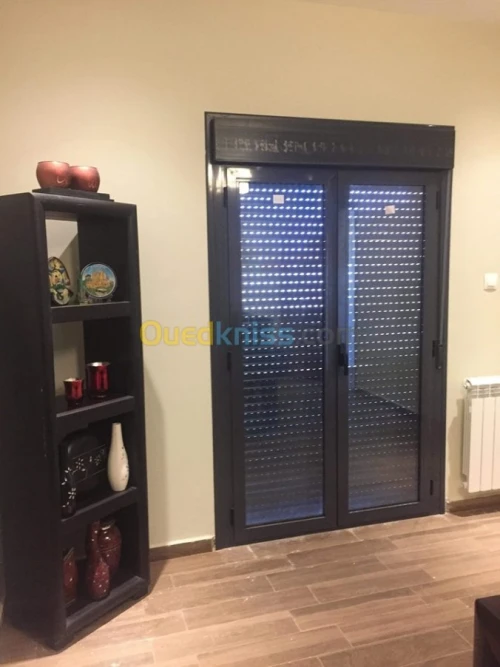 menuiserie aluminium,vitrines,PVC,Mur 