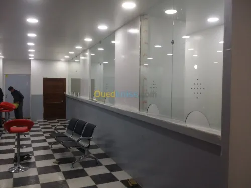 menuiserie aluminium,vitrines,PVC,Mur 