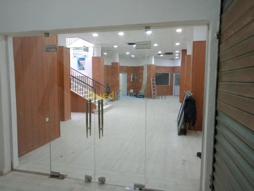menuiserie aluminium,vitrines,PVC,Mur 