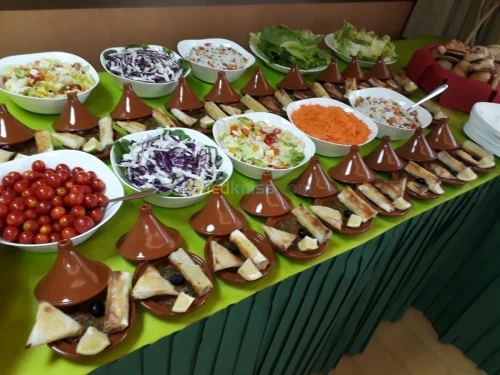 buffet collation mariage coffret repas