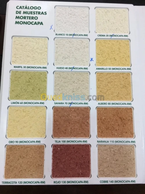 Importation prod. Revêtement  de façade 