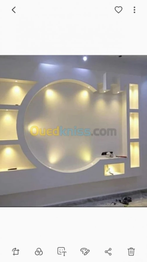 تركيب كل أنواع الأسقف decoratios placo
