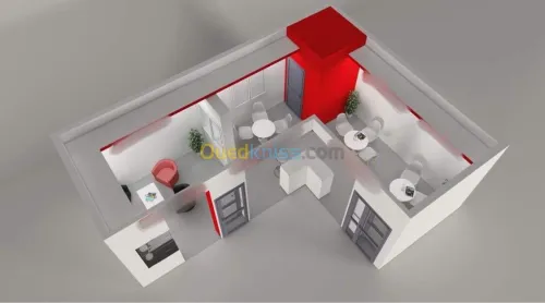 Construction de stand et salon