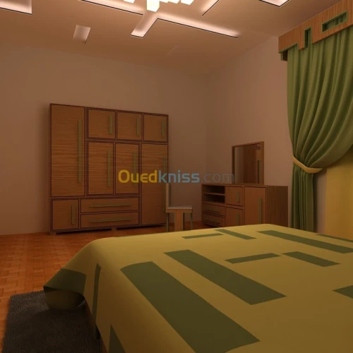 Réalisations  des images 3d, 2d