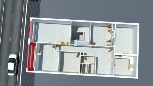 Réalisations  des images 3d, 2d