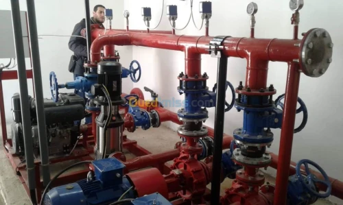 STATION ANTI INCENDIE 