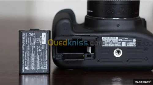 CANON EOS 2000D - Reflex 24.1 MP - Ecran LCD 3" - Full HD - Wi-Fi - NFC + Objectif EF-S 18-55 mm
