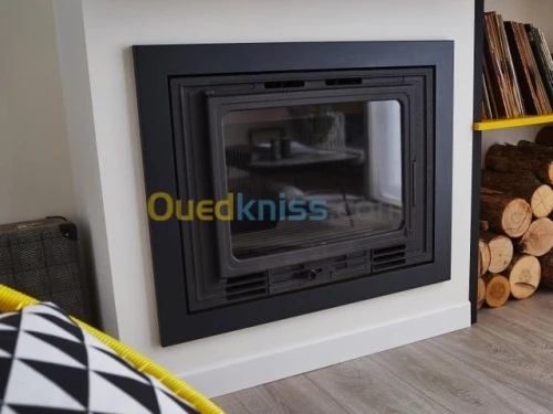 Insert cheminée a bois 