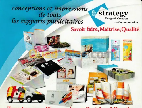 conceptions et impression