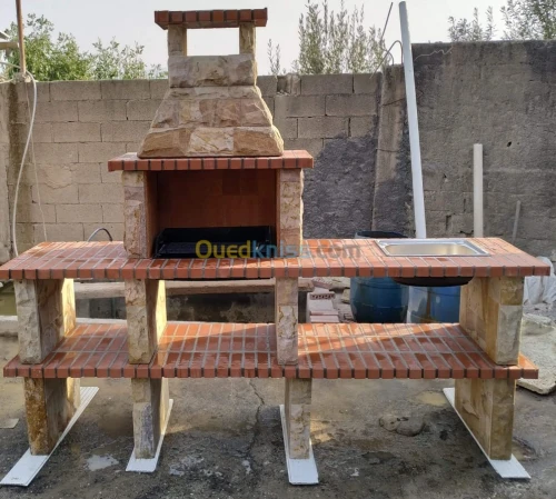 Barbecues  en pierre naturelle 