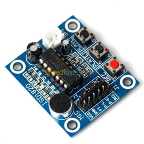 Module d'enregistrement vocale  ISD1820 Arduino