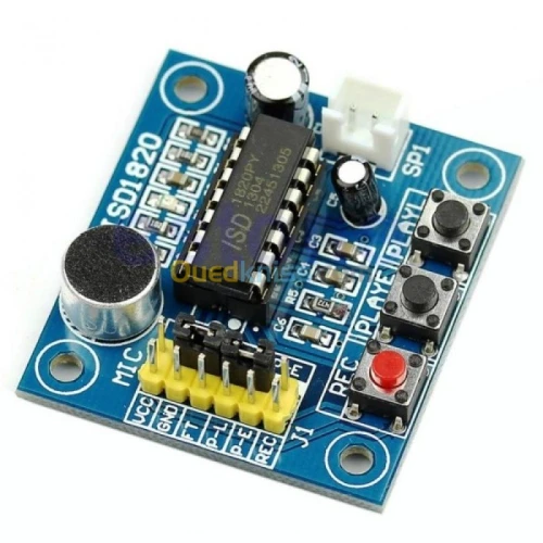 Module d'enregistrement vocale  ISD1820 Arduino