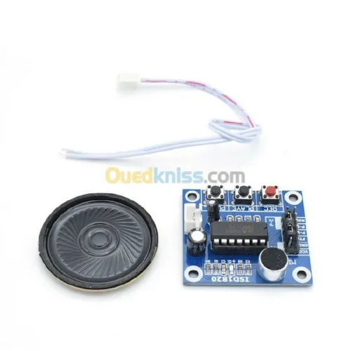 Module d'enregistrement vocale  ISD1820 Arduino