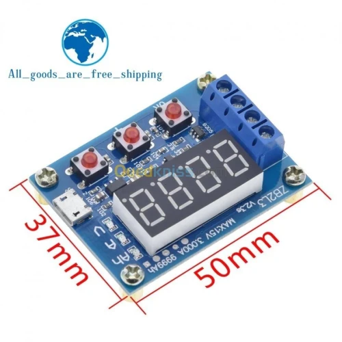  testeur capacité de batterie  ZB2L3 arduino