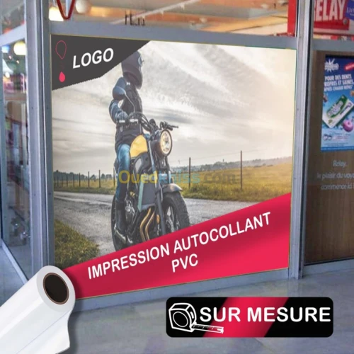 impression Autocollant, Bâche, One way