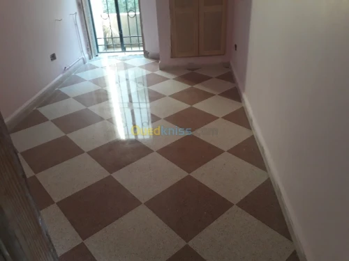 ponçage-lustrage et nettoyage .Marbre 