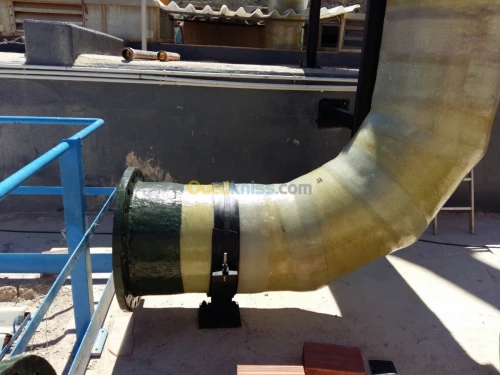 Fourniture et pose des tubes en PRV