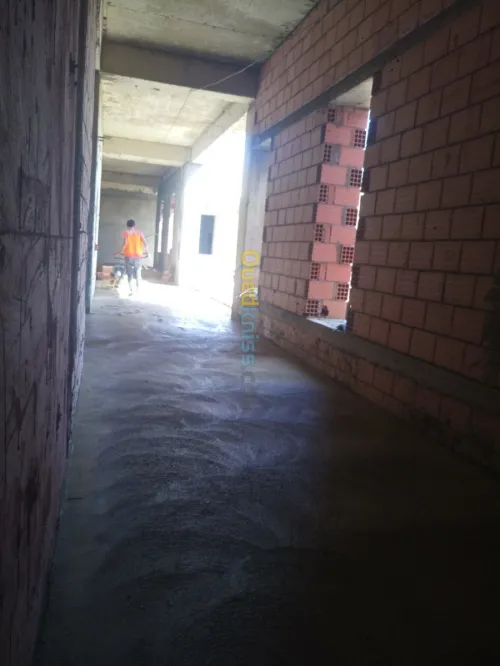 chape industriel forme de pente