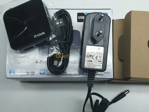 D-Link DUB-H4 Hub 4 ports Alimenté 2 A