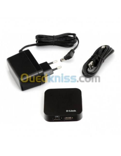 D-Link DUB-H4 Hub 4 ports Alimenté 2 A