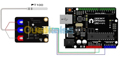  MAX31865 module température PT100 arduino