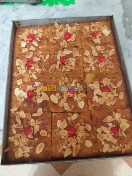 Gateau et ma3djoun 