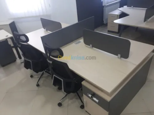 Ensemble de Bureaux couleur Beige 