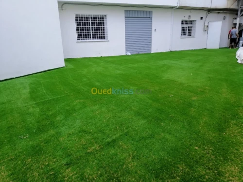 Gazon décoratif et sportif