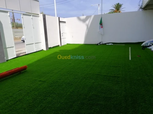 Gazon décoratif et sportif