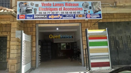   montage rideaux électrique 